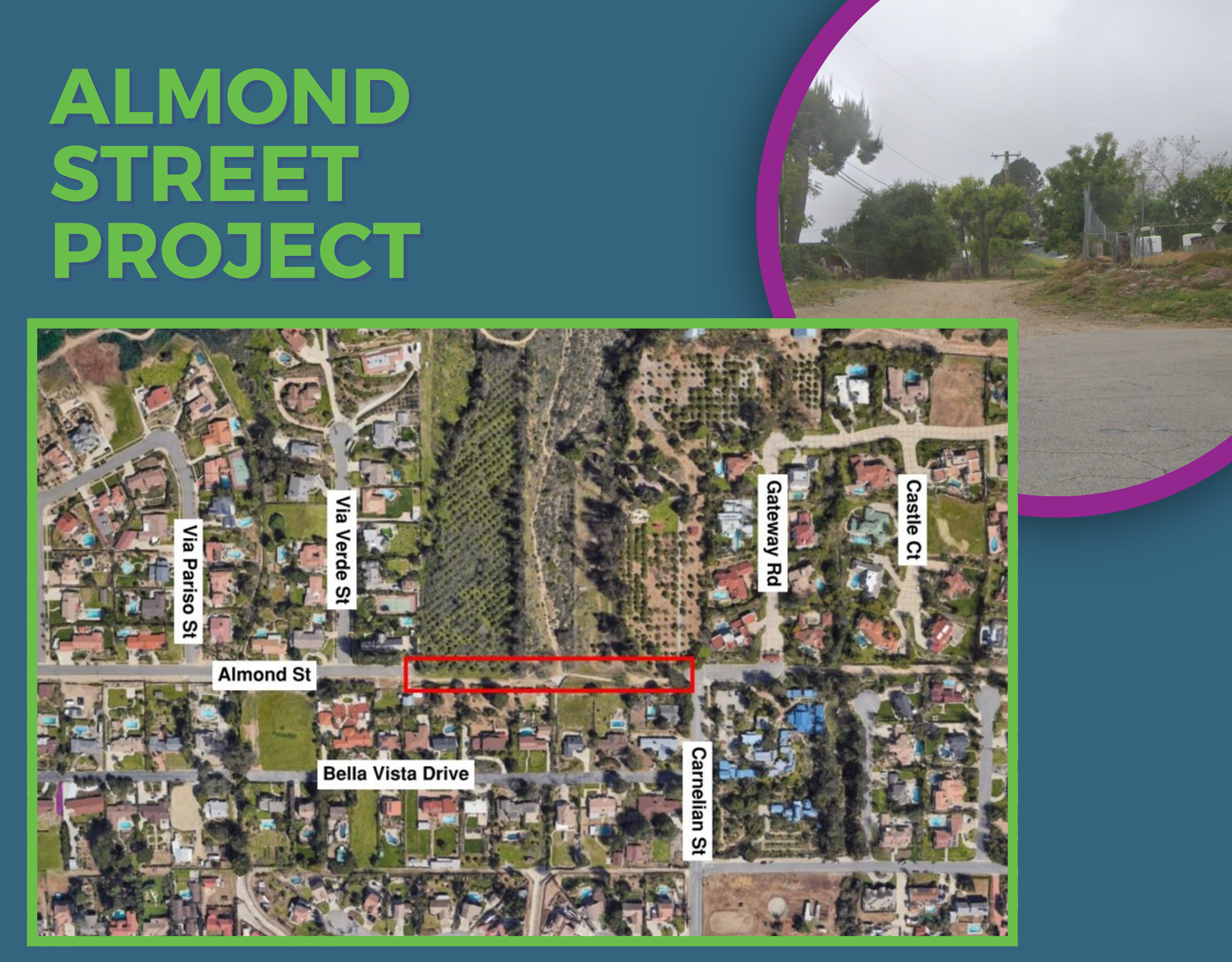 Almond Street Map