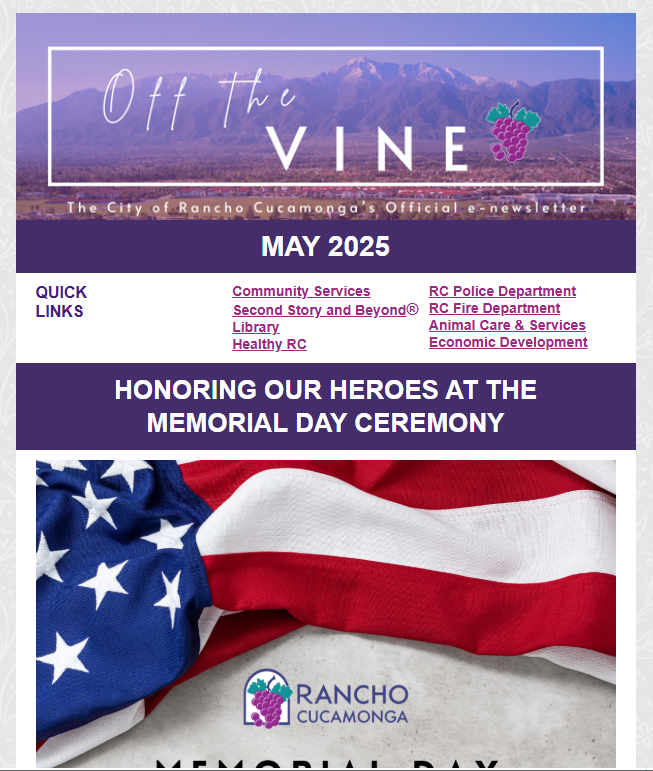 Off the Vine May 2025