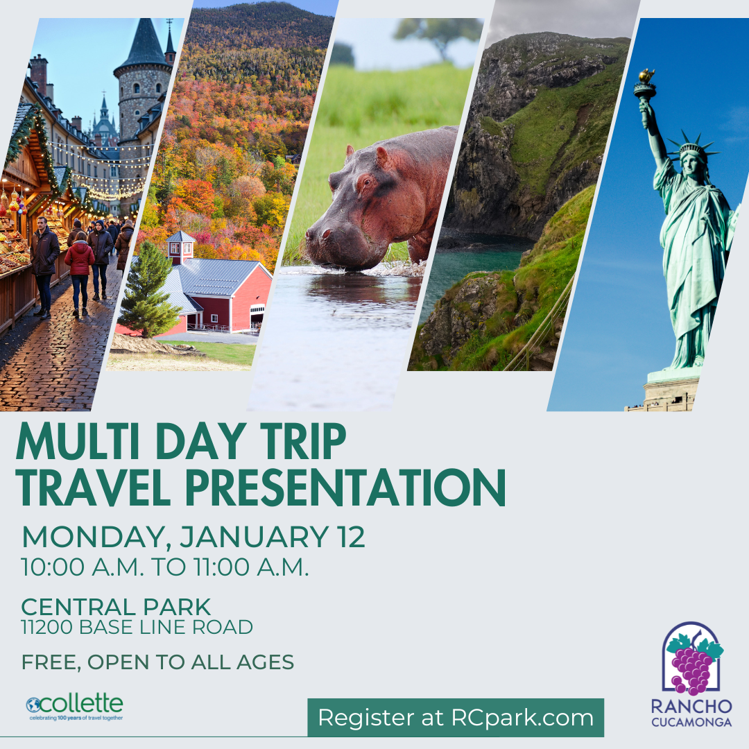 multi day trip travel presentation