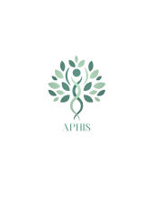 Light green and green colors and text, artistic tree, APHIS Logo