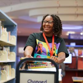 library volunteer