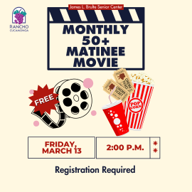 Monthly 50+ Matinee Movie
