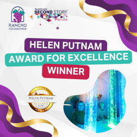 Helen Putnam Award for Excellence winner with City of RC and Second Story and Beyond logos