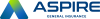 ASPIRE General Insurance logo in green and blue text.