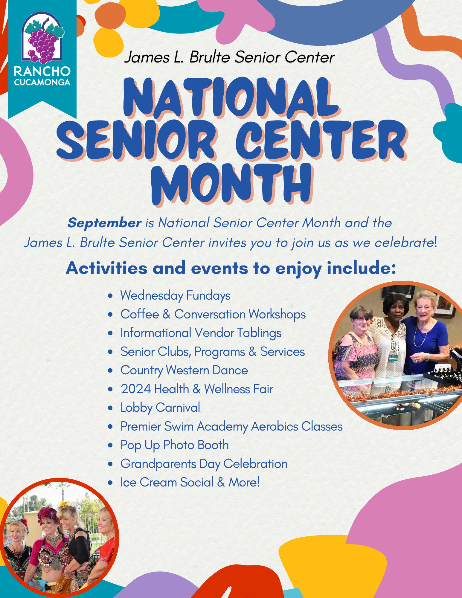 national senior center month