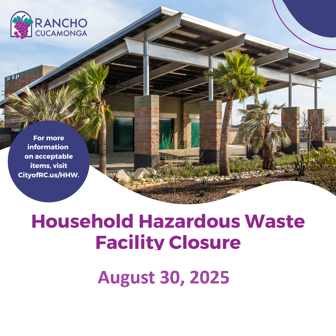 Photo of Rancho Cucamonga's Household Hazardous Waste Facility