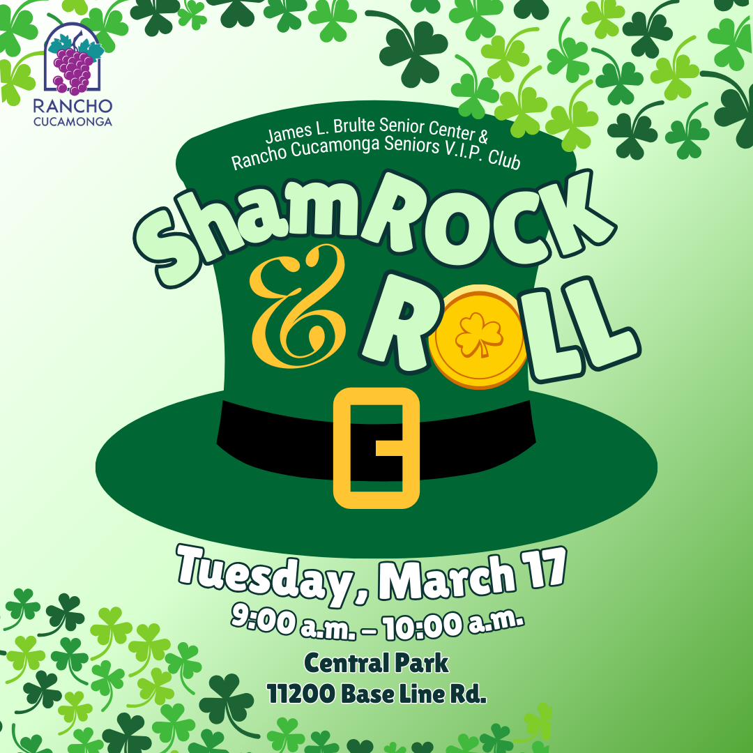 Rancho Cucamonga Seniors VIP Club Shamrock & Roll Bash