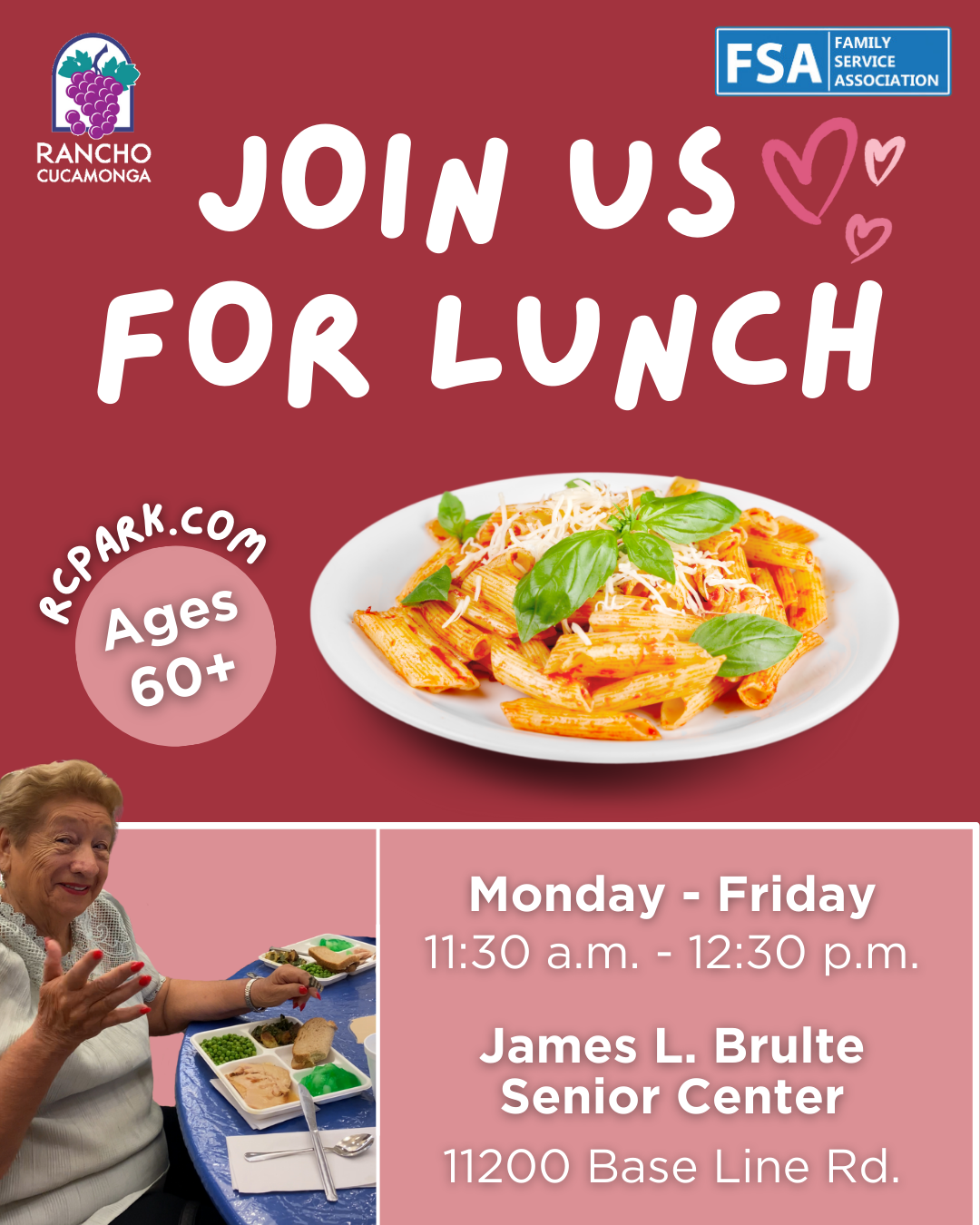 Congregate Meal for the month of February