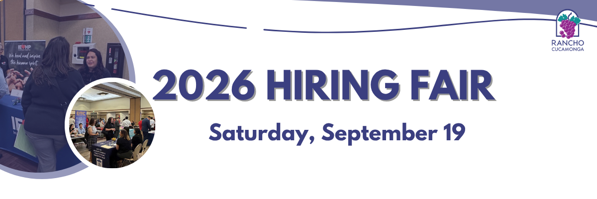 2026 Hiring Fair Saturday, September 19 