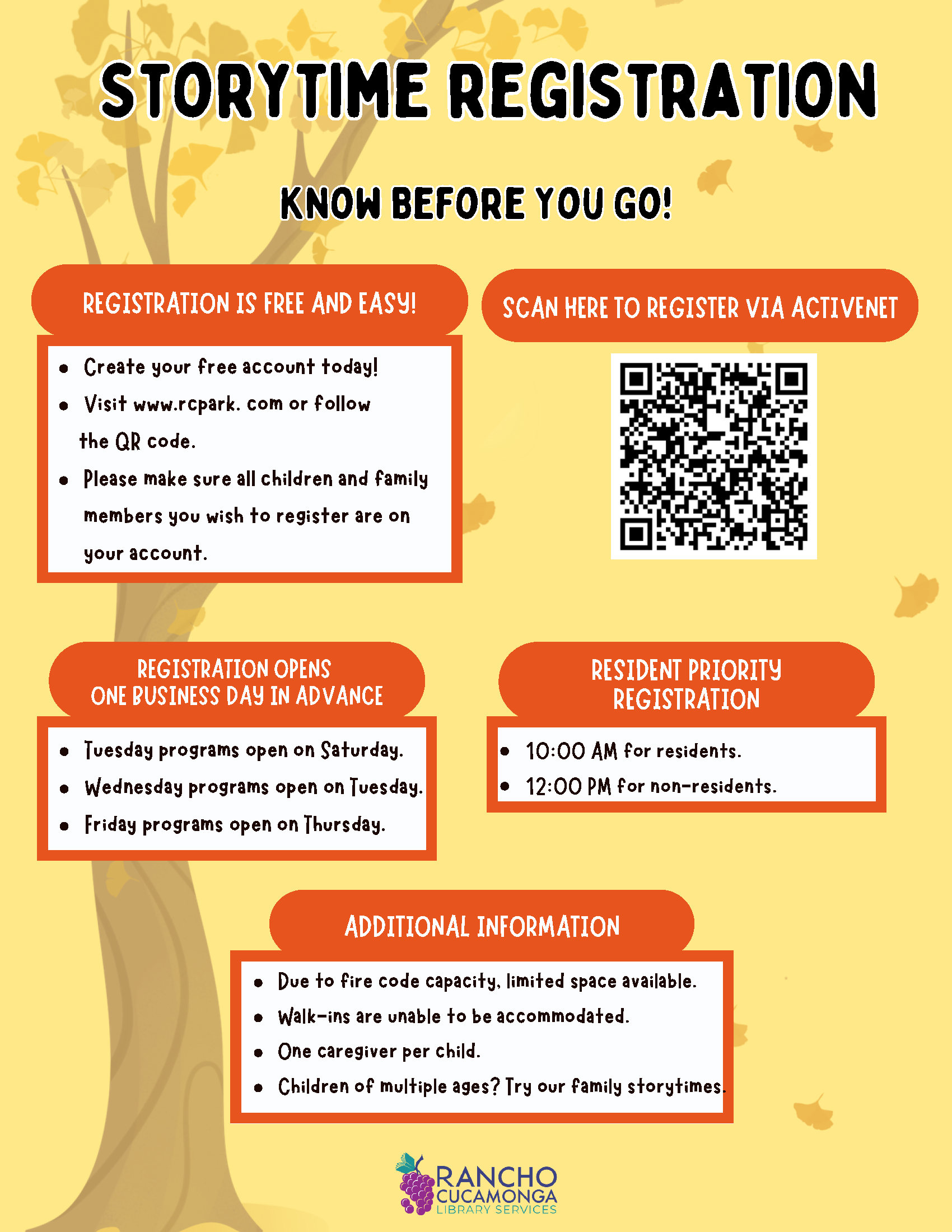 Fall Storytime Reg