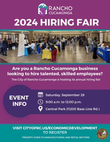 2024 Hiring Fair After Registration Flyer