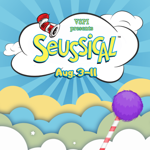 Seussical August 3 - August 11 at Lewis Family Playhouse