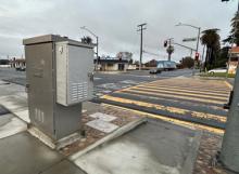 Central Elementary School utility box back