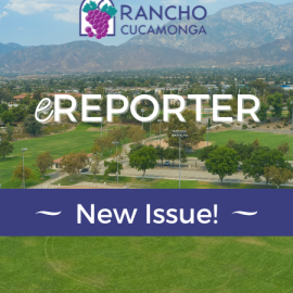 View of Rancho Cucamonga mountains