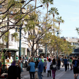 Outdoor shopping