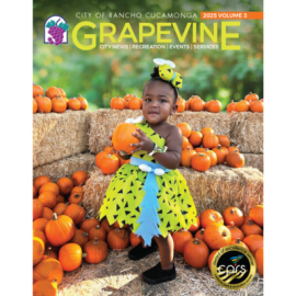 Grapevine 2025 Volume 3 cover with little girl at Spooktacular 
