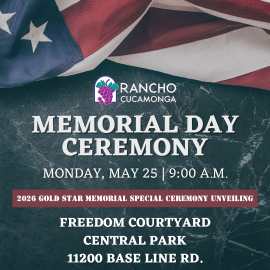 Memorial Day Ceremony. Image: American Flag